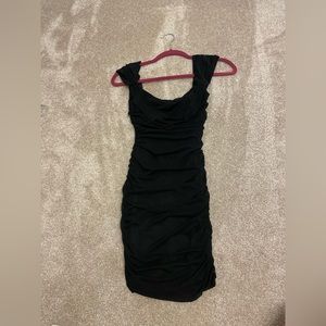 black hello molly dress